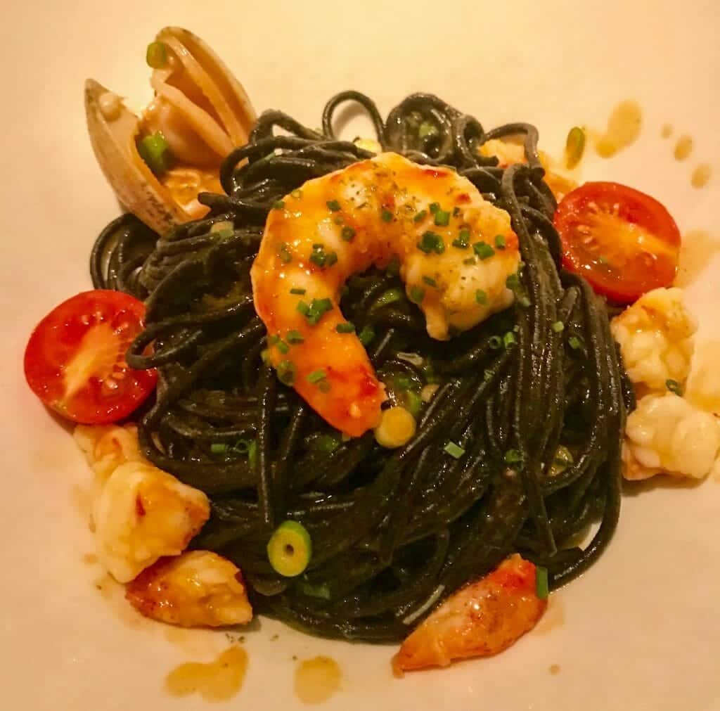 Dining abroad