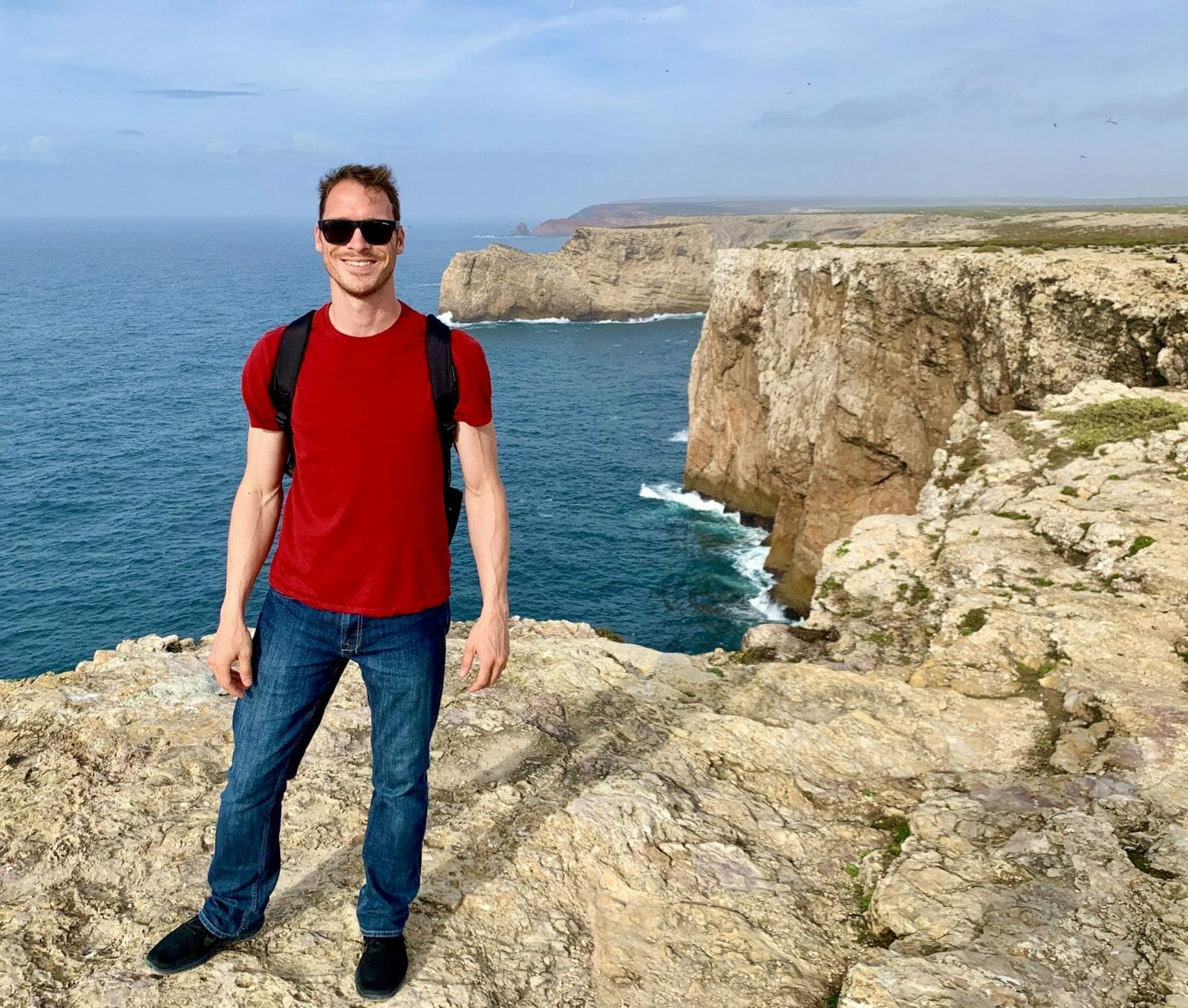 Ryan on Algarve Coast