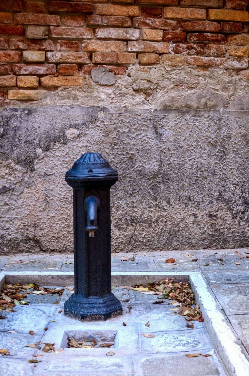 Rome Water source, Italy