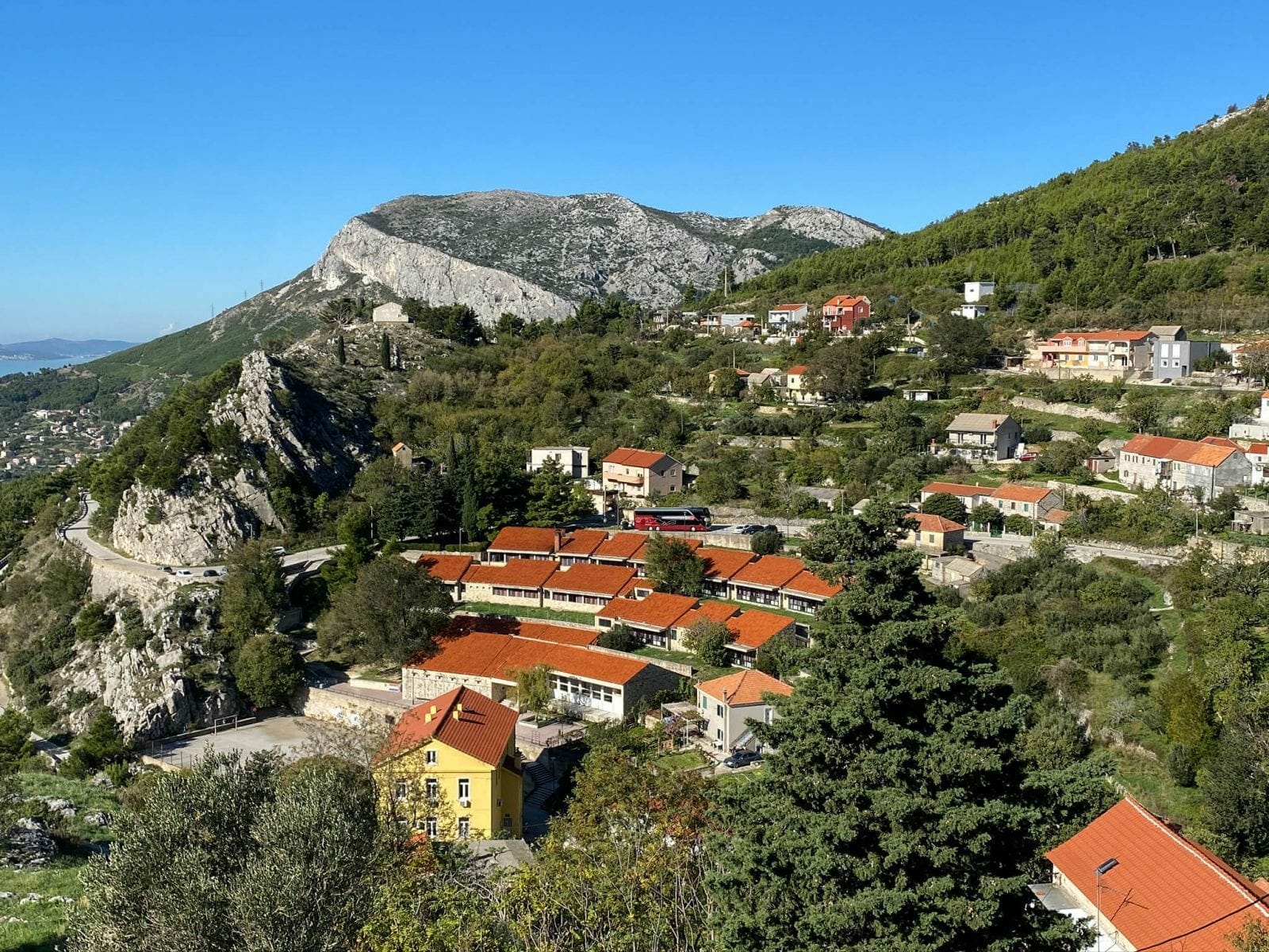View from Klis Fortress