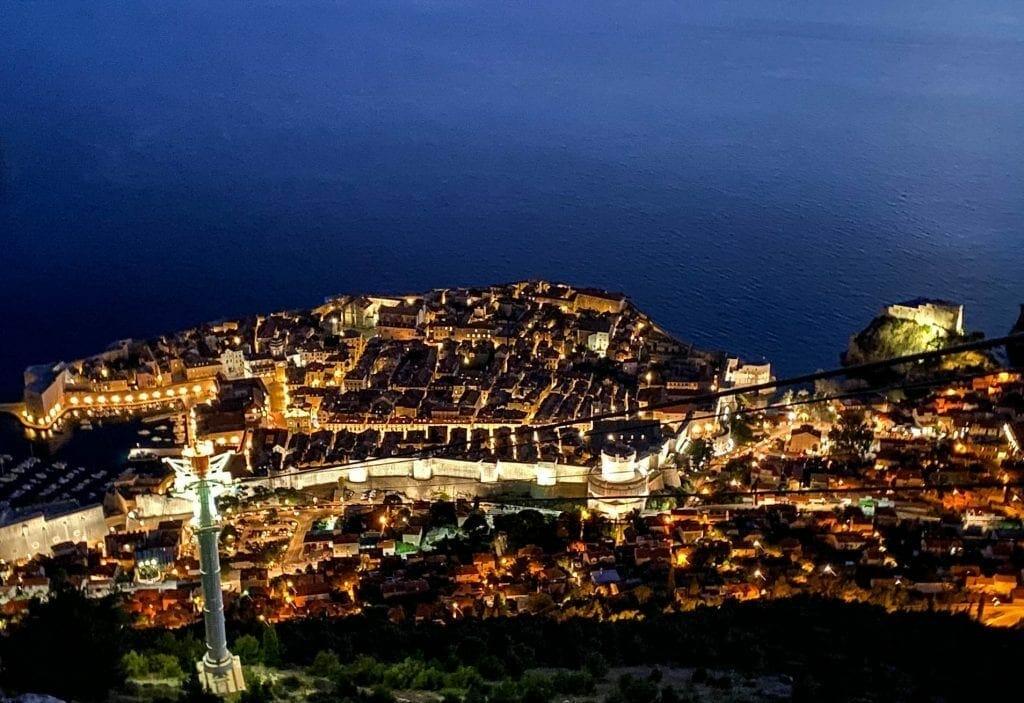Nighttime Dubrovnik