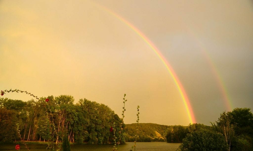 Rainbow on the Seine