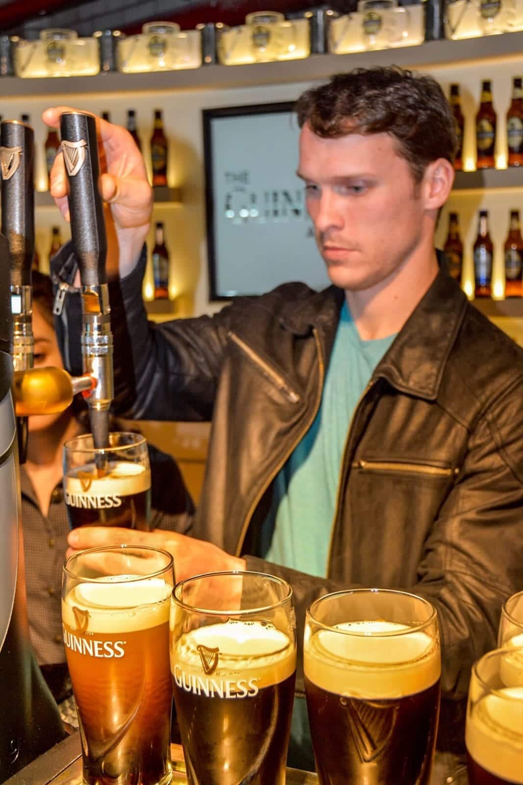 Guinness tour, Dublin,