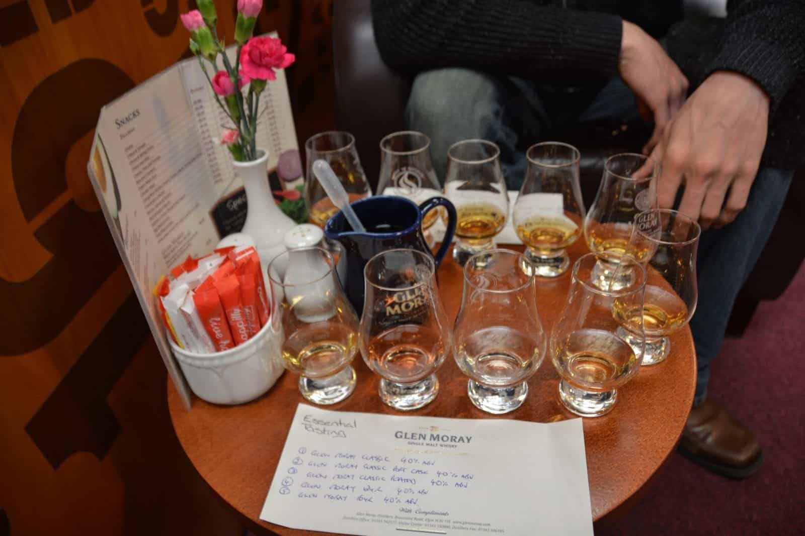 Scotland Whisky tasting Dining Abroad