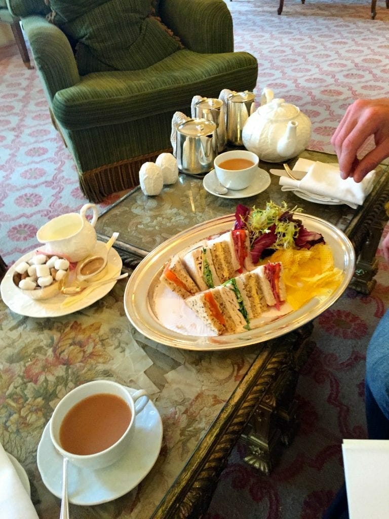 High tea