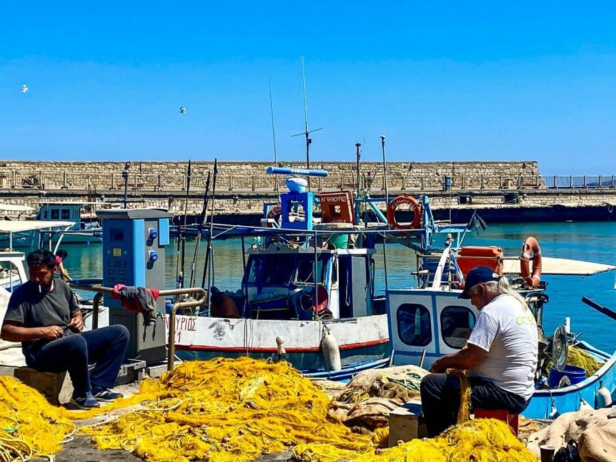 Heraklion fishermen