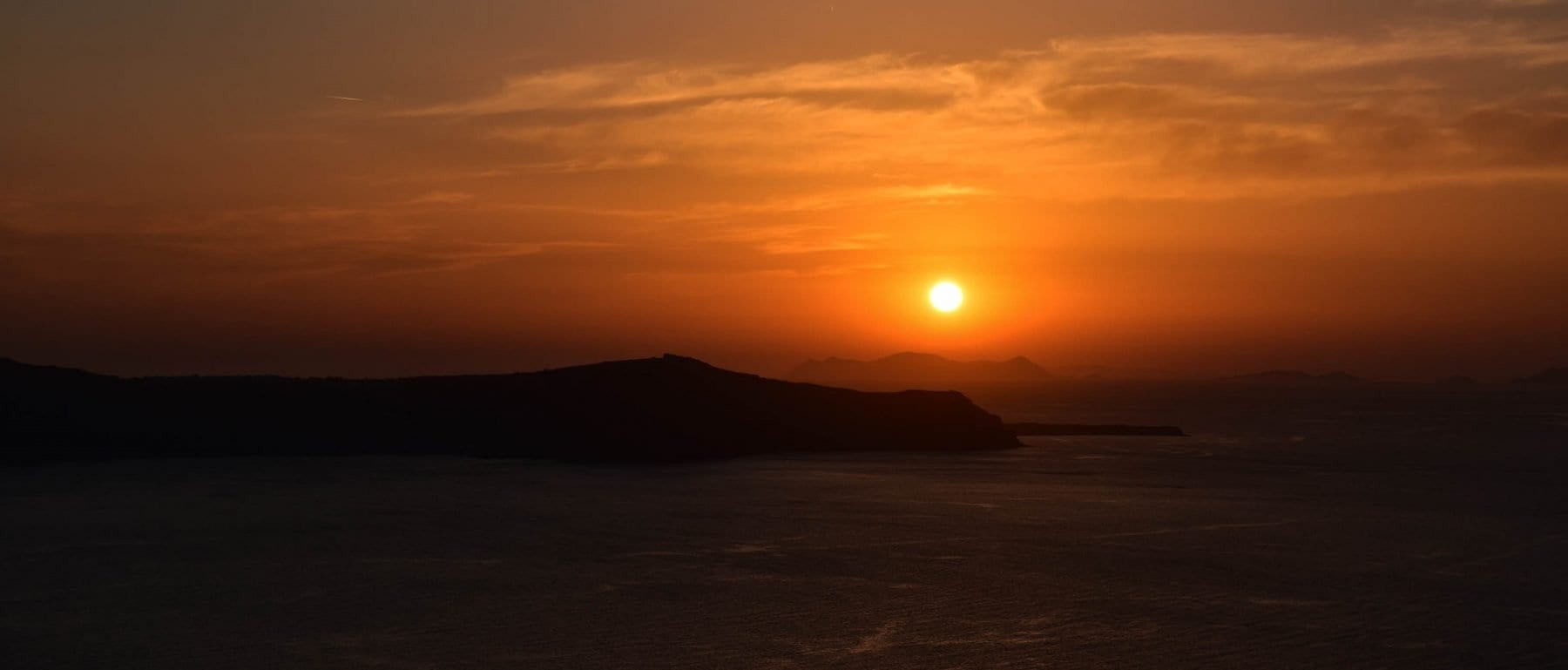 Sunset in Santorini