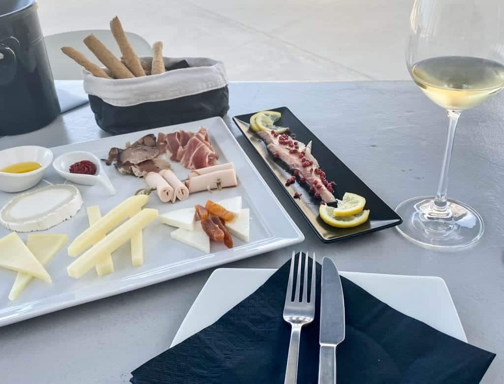 Wine tasting snacks