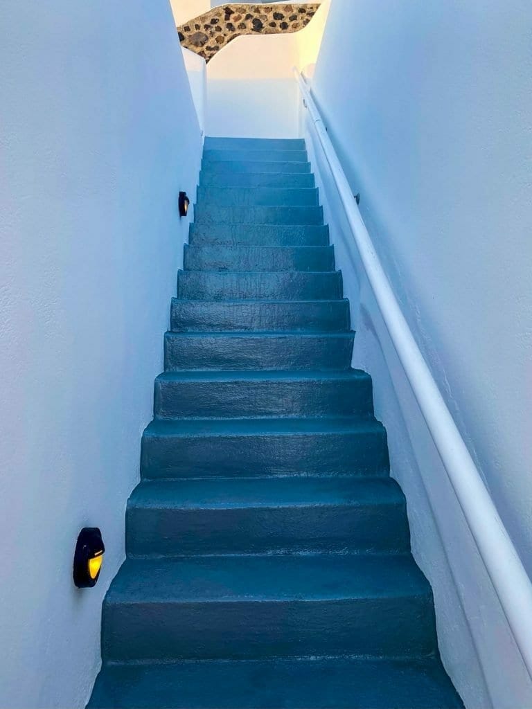 Steps in Imerrovigli