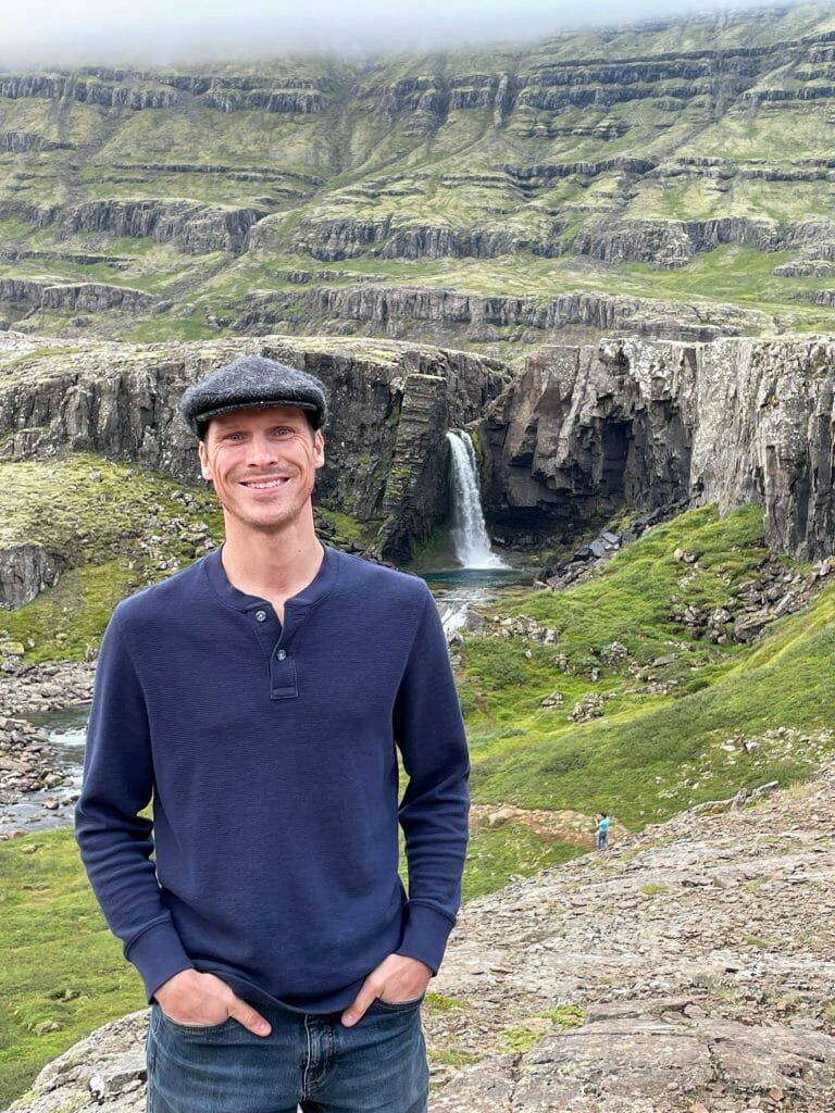 Ryan in Iceland