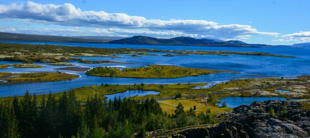 Lake in Iceland