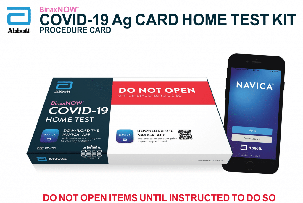 Covid-19 testing, COVID-19 Testing for U.S. Residents Returning from Abroad