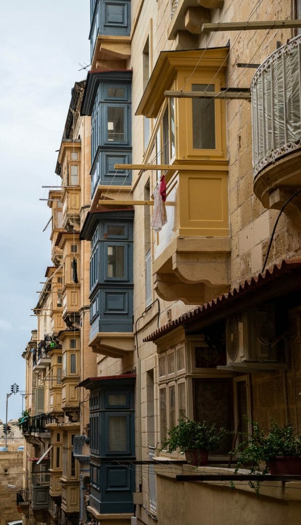 Maltese balconies