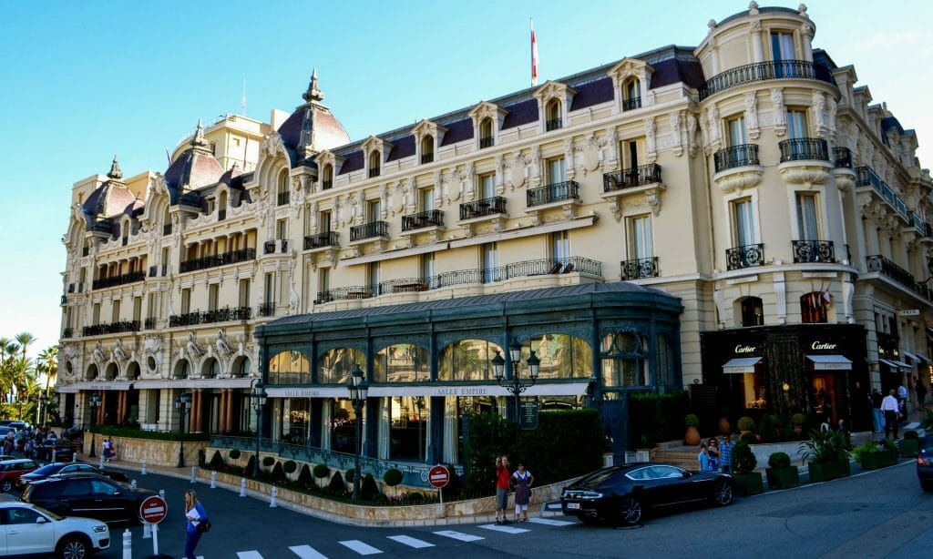 Shopping district Monaco