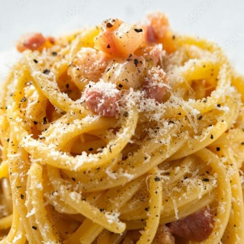 Traditional Pasta Carbonara, Traditional Pasta Carbonara