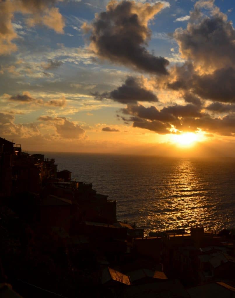 Sunset Manarola Cinque Terre