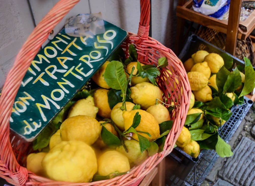 Lemons in Monterosso al Mer