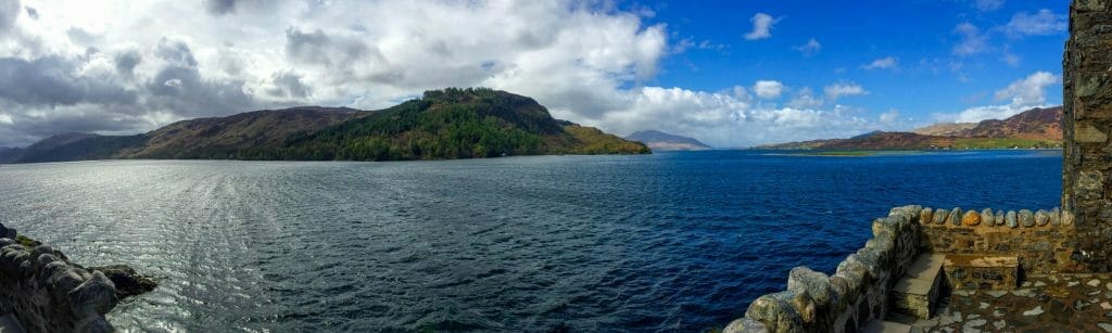 Water view from Eillen Donan Castle