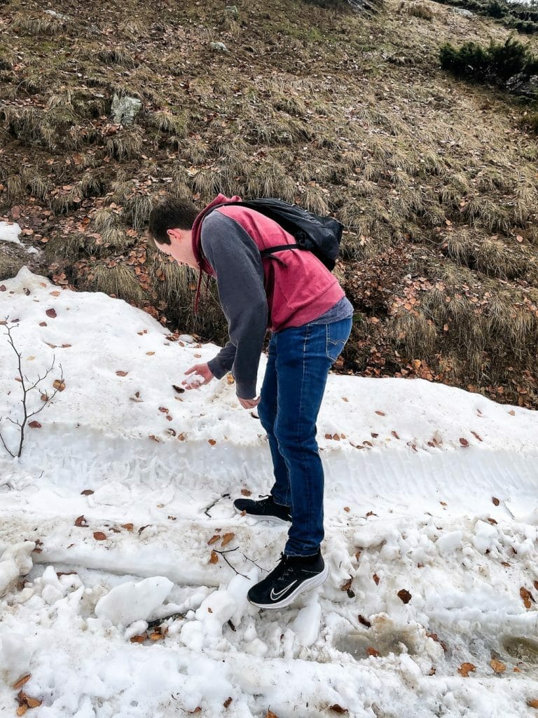 Ryan in the snow