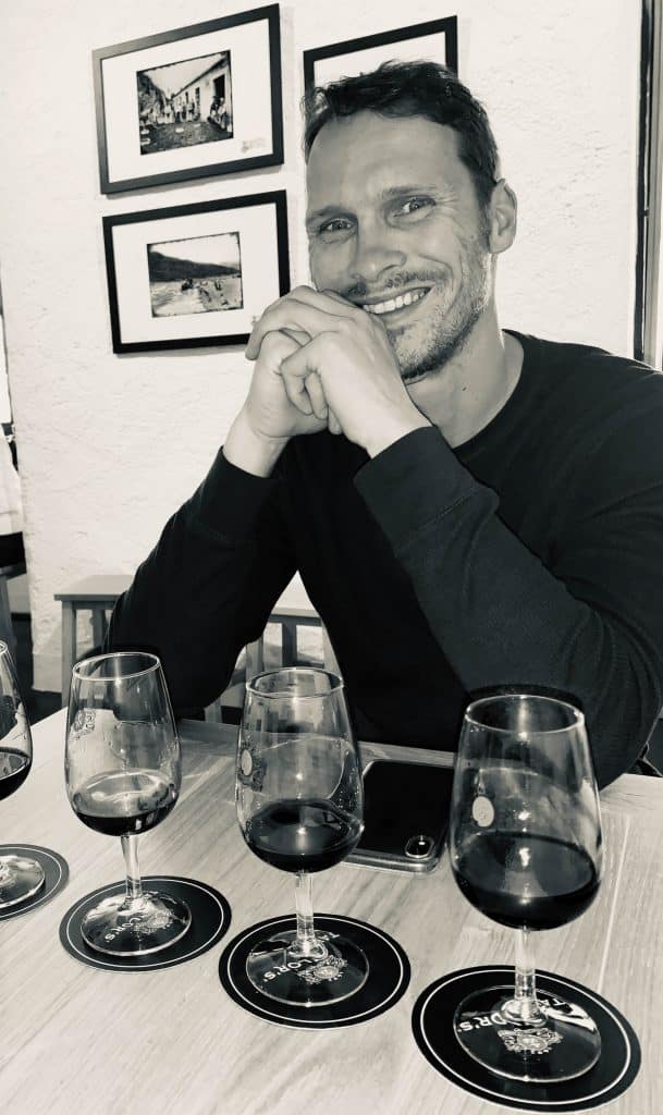 Ryan at Taylor Tasting in Lisbon