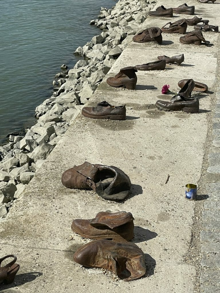 Shoes on the Danube