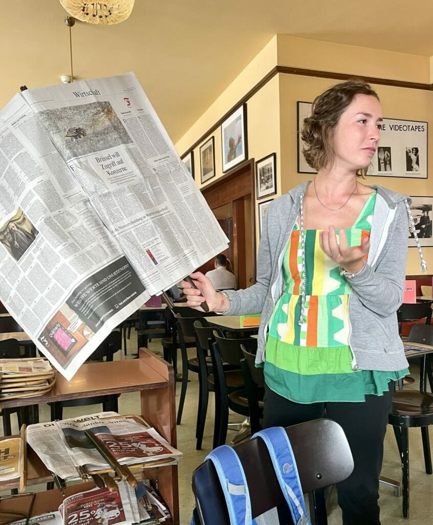 Maria our food tour guide