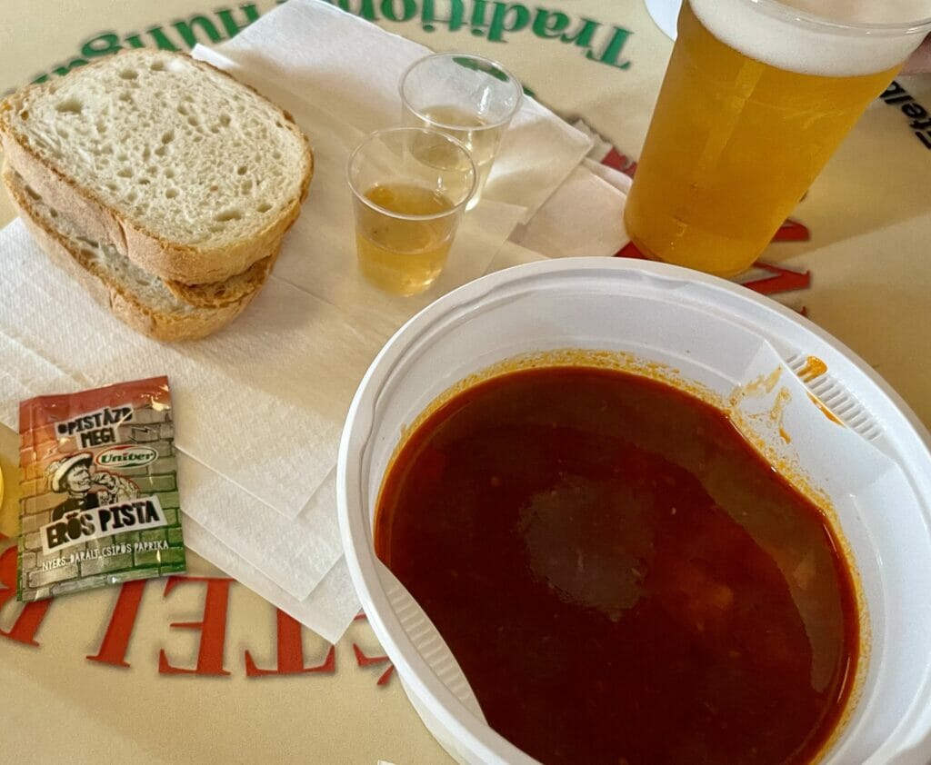 Traditional Hungarian Goulash (Gulyas)