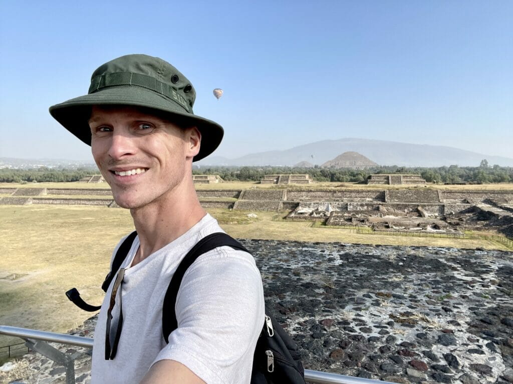 Ryan at Pyramids