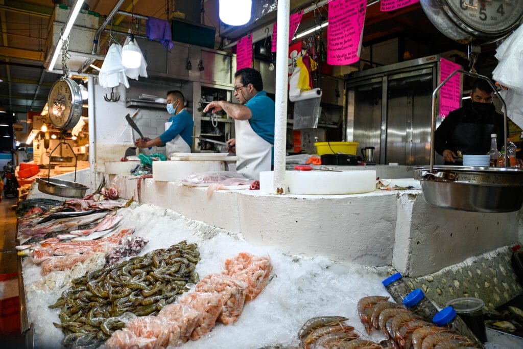 San Muquel Market Mexico City