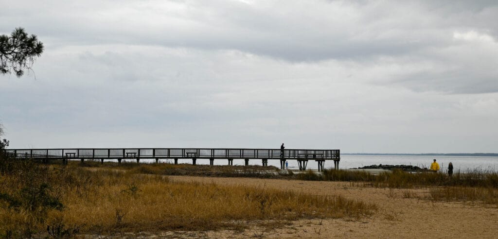 Mitchelville Beach Park Pier