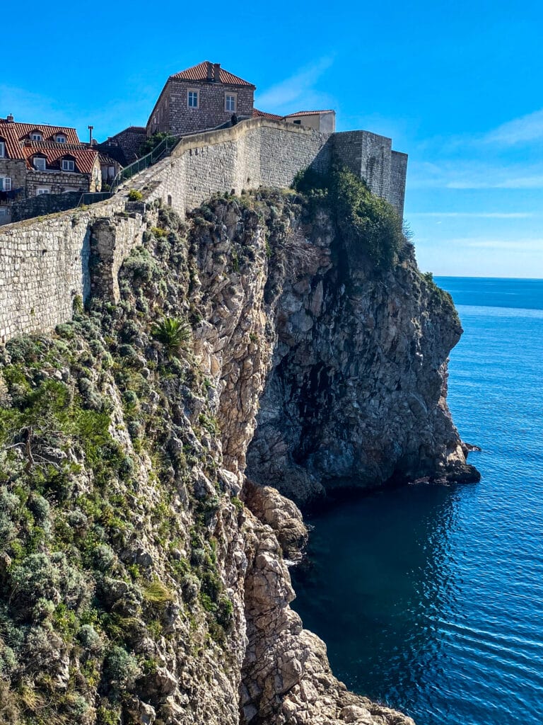 Seaside wall