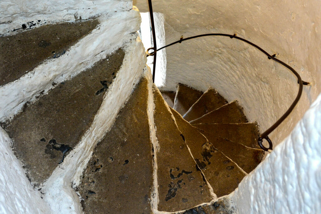 Stair at Bunratty Castle