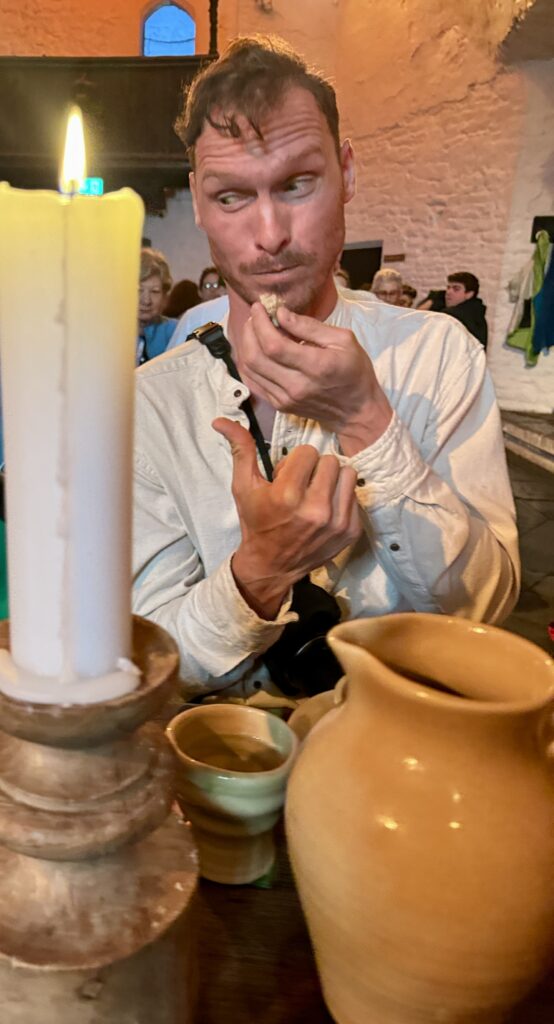 Ryan at Bunratty Medieval Feast