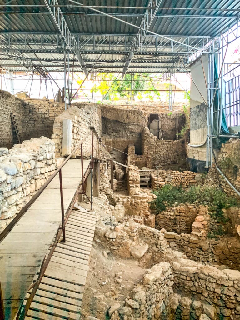 Archeological work