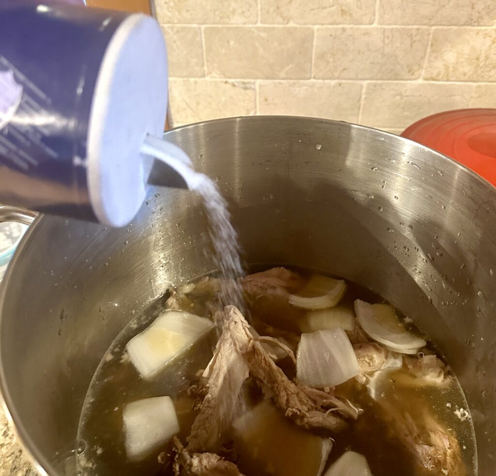 Hearty Turkey Frame Soup, Hearty Turkey Frame Soup