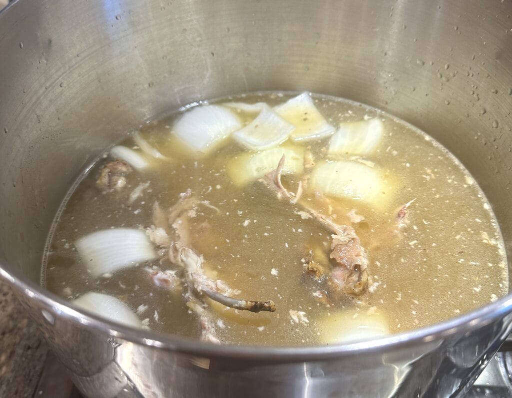 Hearty Turkey Frame Soup, Hearty Turkey Frame Soup