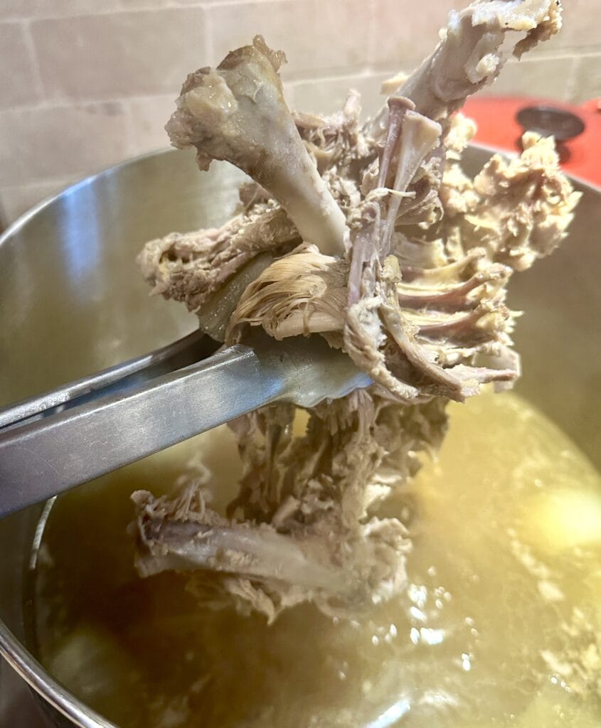 Hearty Turkey Frame Soup, Hearty Turkey Frame Soup