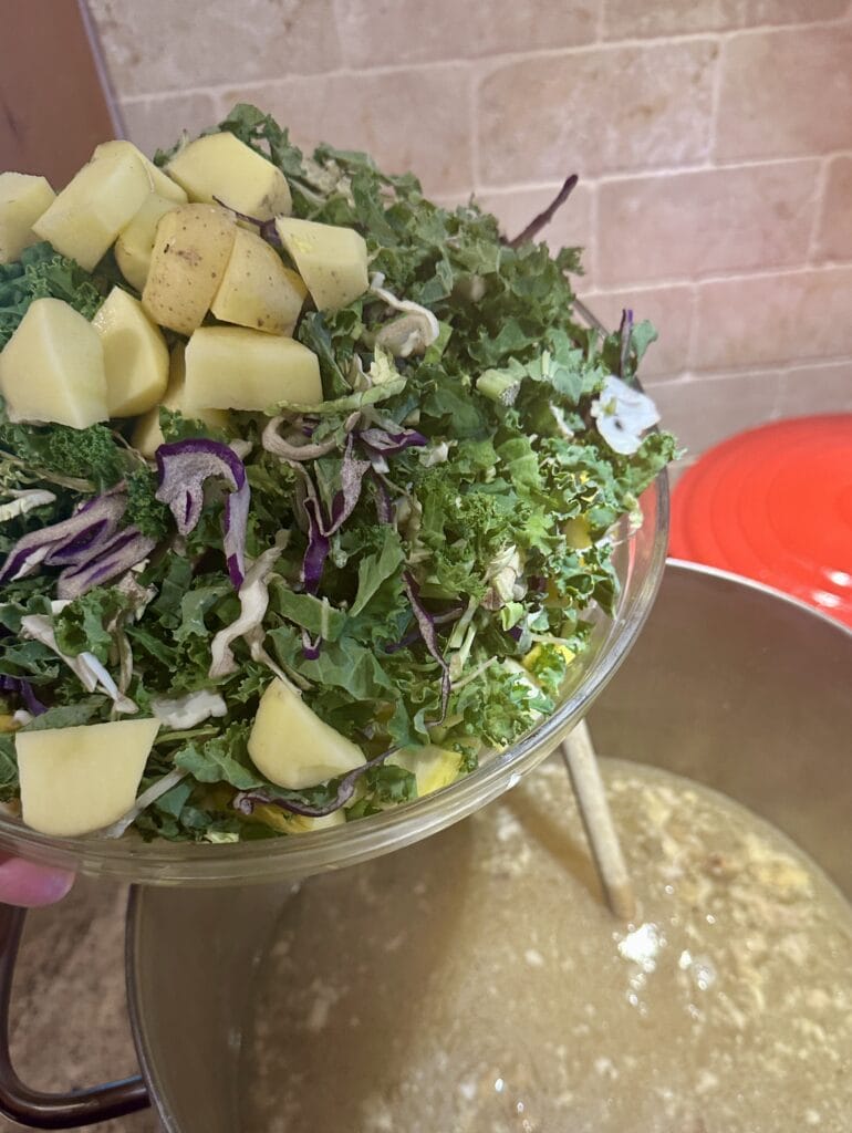 Hearty Turkey Frame Soup, Hearty Turkey Frame Soup