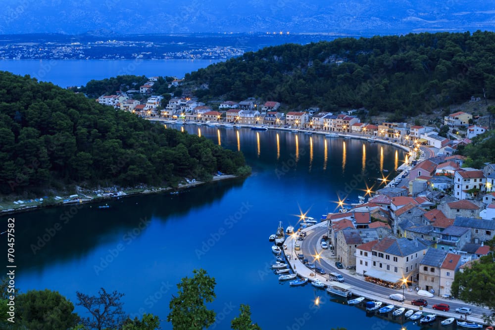 Novigrad at night