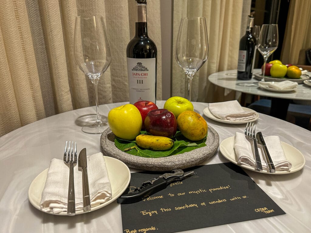 Room welcome