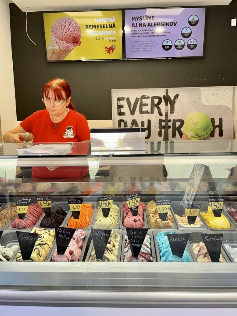 Slovakia ice cream