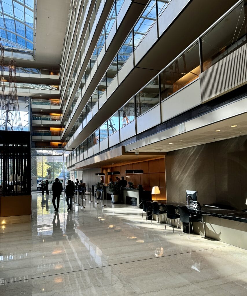 Hotel lobby