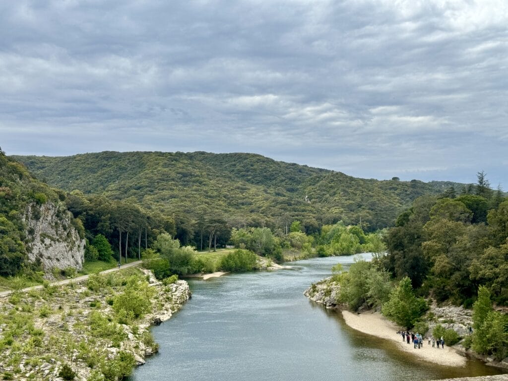 River at Pont de Gard