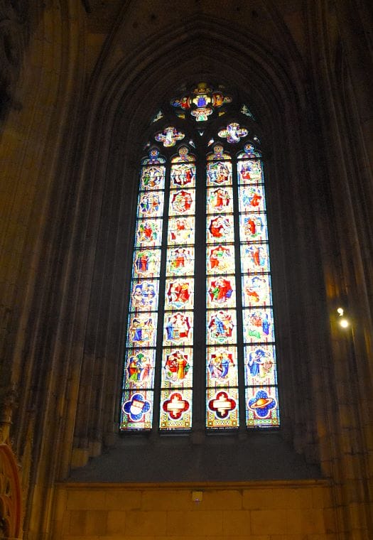 Stained glass Cologne Cathedral