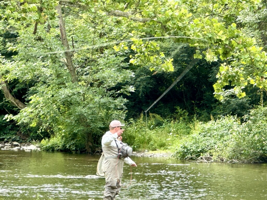 Fly fishing in Pennslyvania