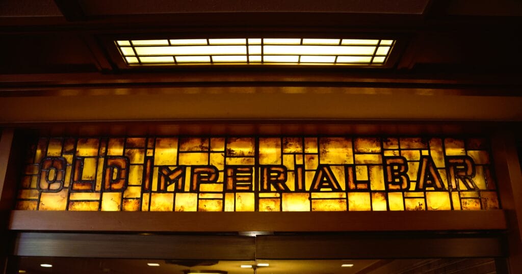 Imperial bar Sign