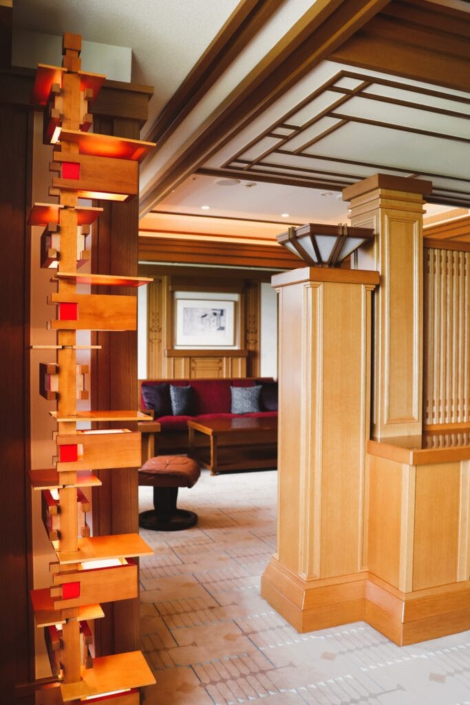 Frank Lloyd Wright Suite Imperial Hotel Tokyo