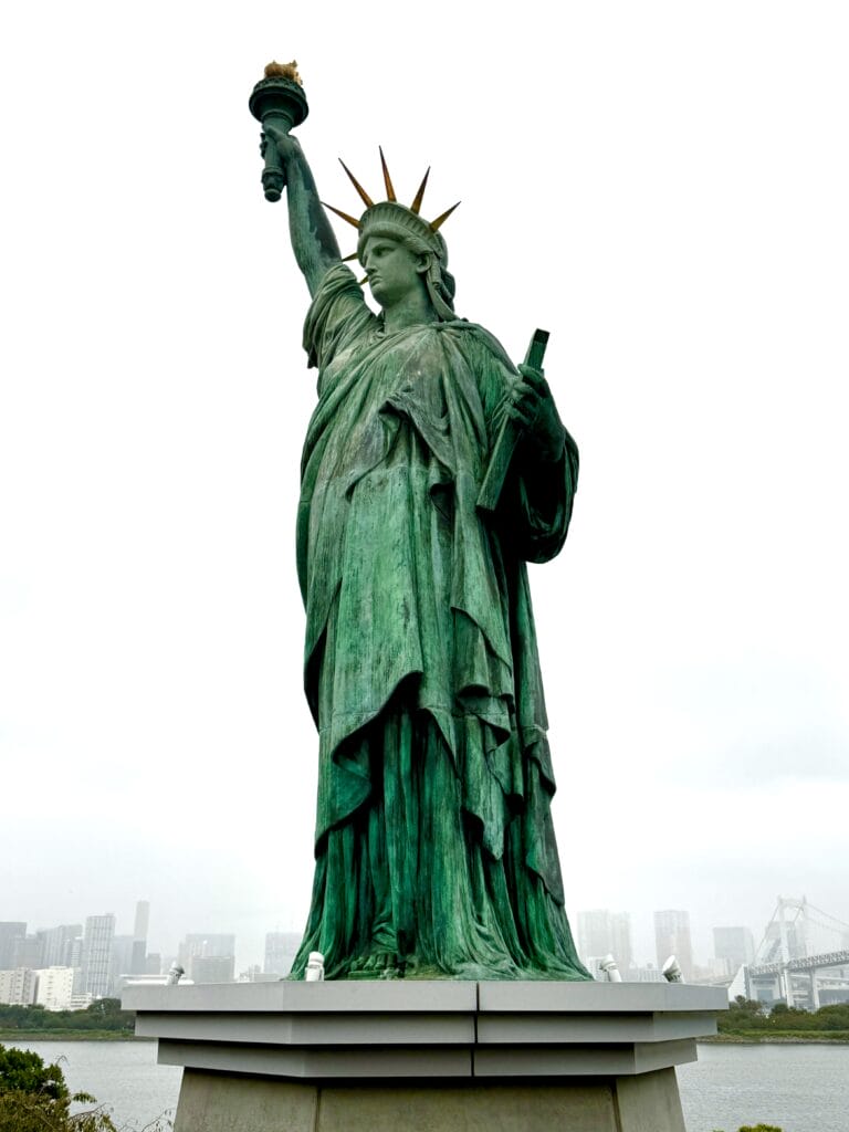 Statue of Liberty in Tokyo