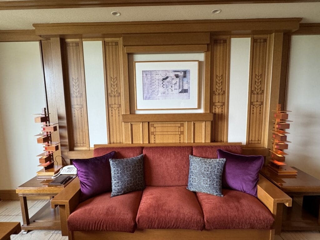 Frank Lloyd Wright Suite Imperial Hotel Tokyo