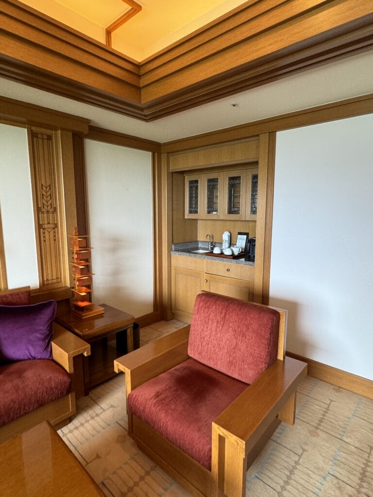Frank Lloyd Wright Suite Imperial Hotel Tokyo View